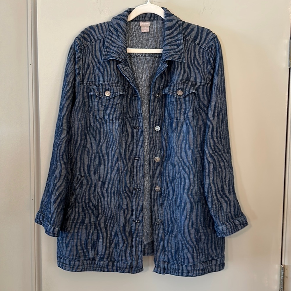 Women’s Chico denim jacket. Size Chico 3 regular size 18